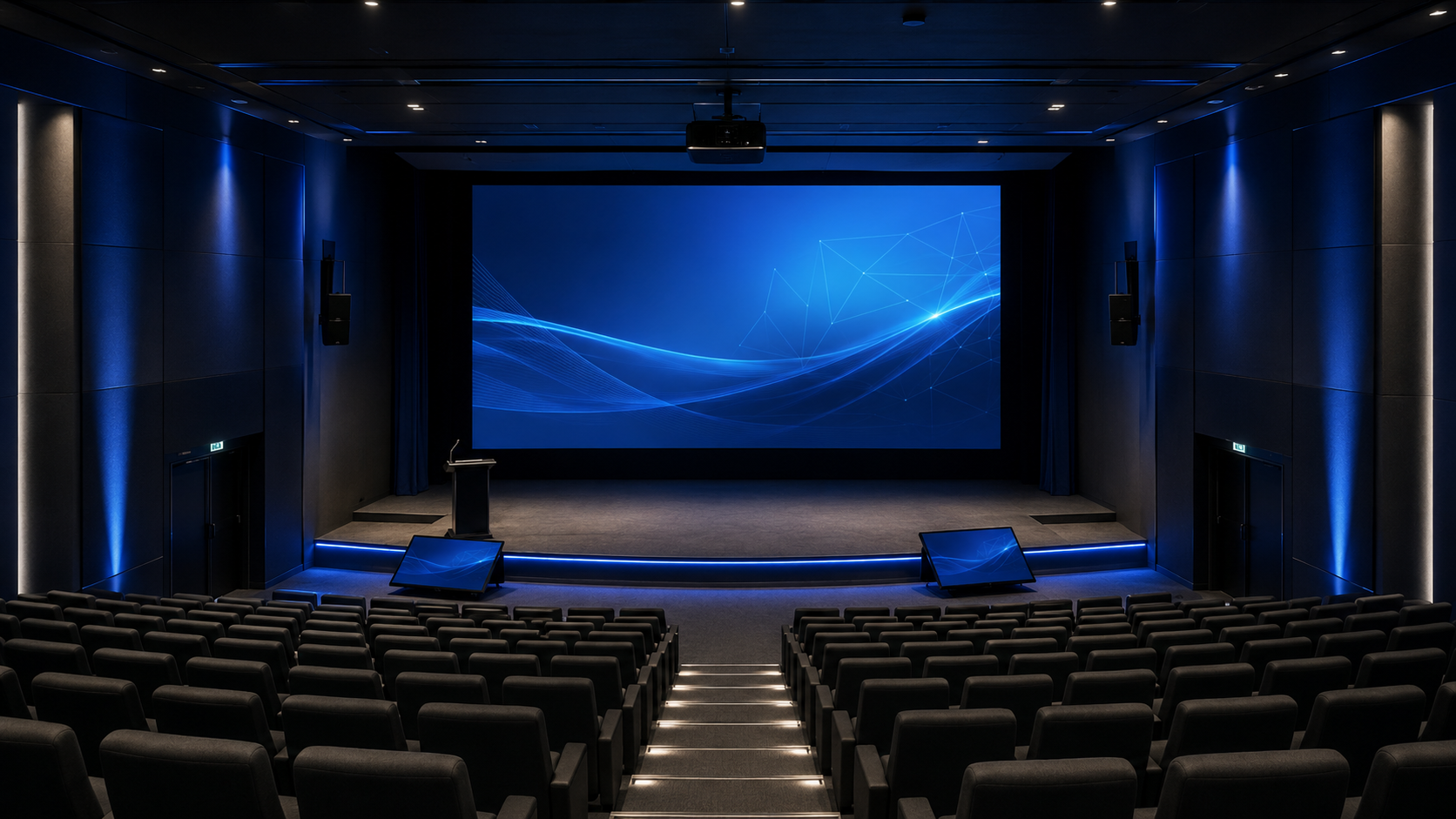 Sistema audiovisual para auditórios em SP